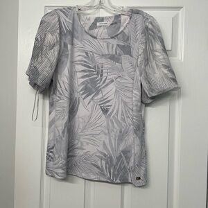 Gray Calvin Klein blouse